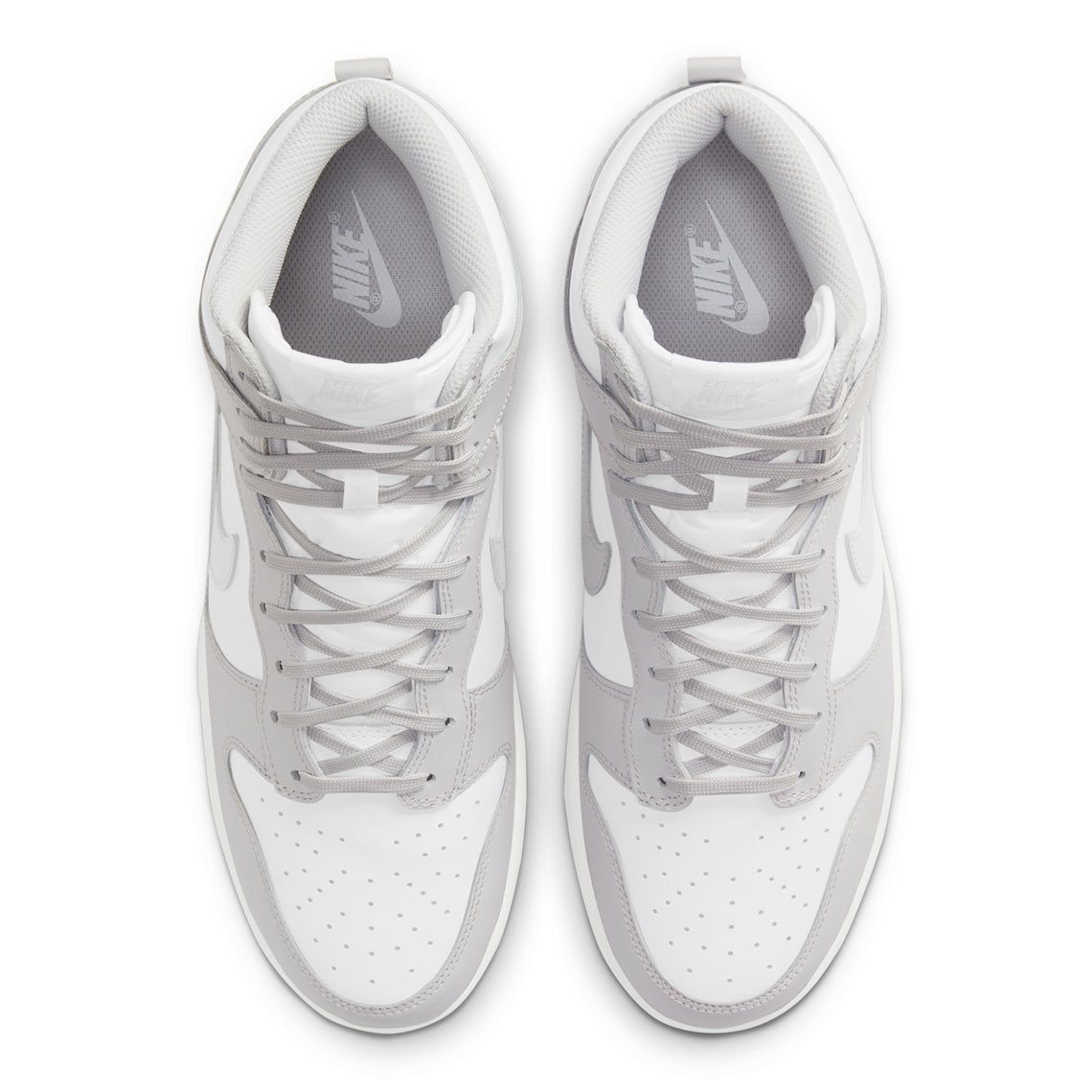 Nike Dunk High White Vast Grey White Dd1399 100 3