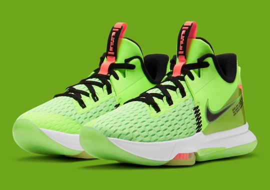 The Nike LeBron Witness 5 Gets Its Own Festive “Grinch” Colorway