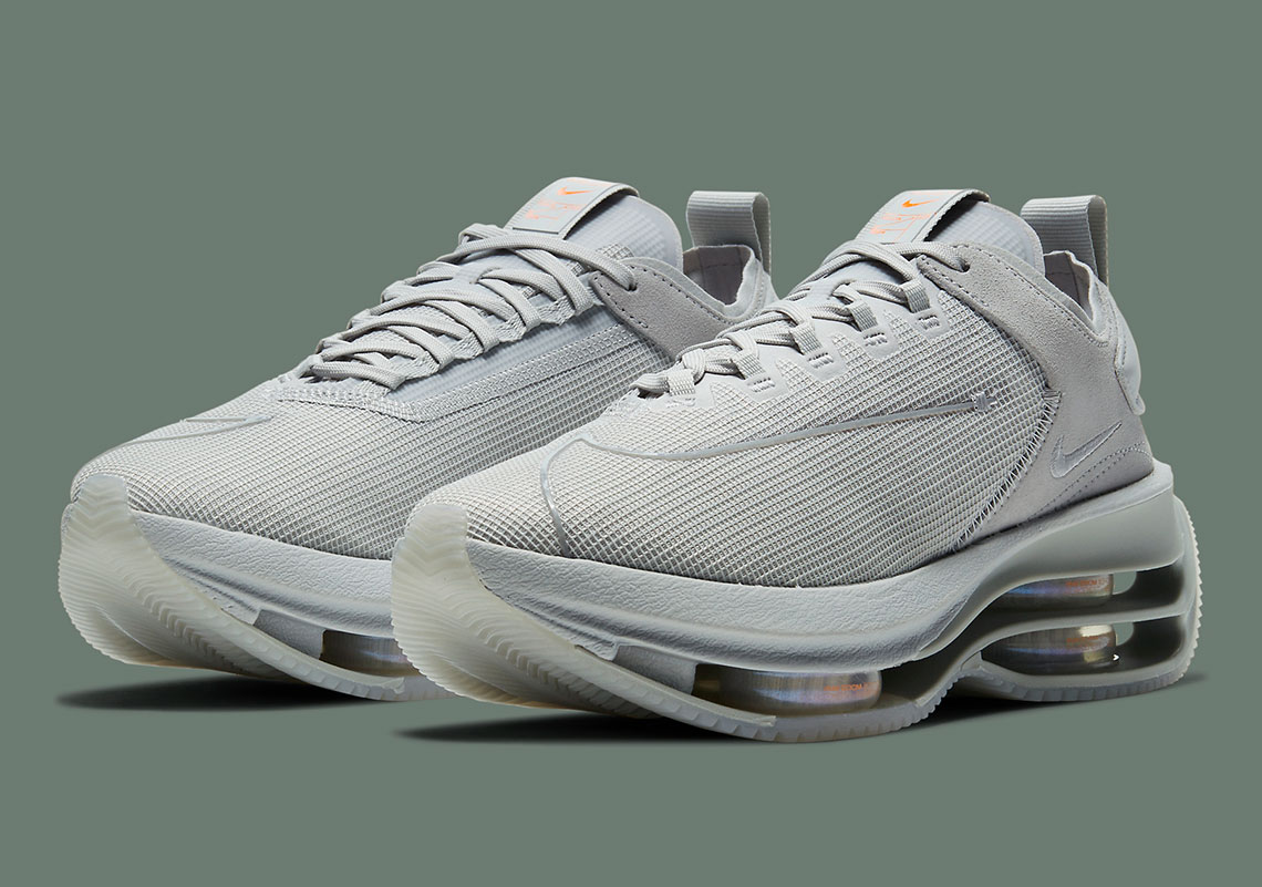The Nike Zoom Double Stacked Appears In A Cold “Grey Fog”
