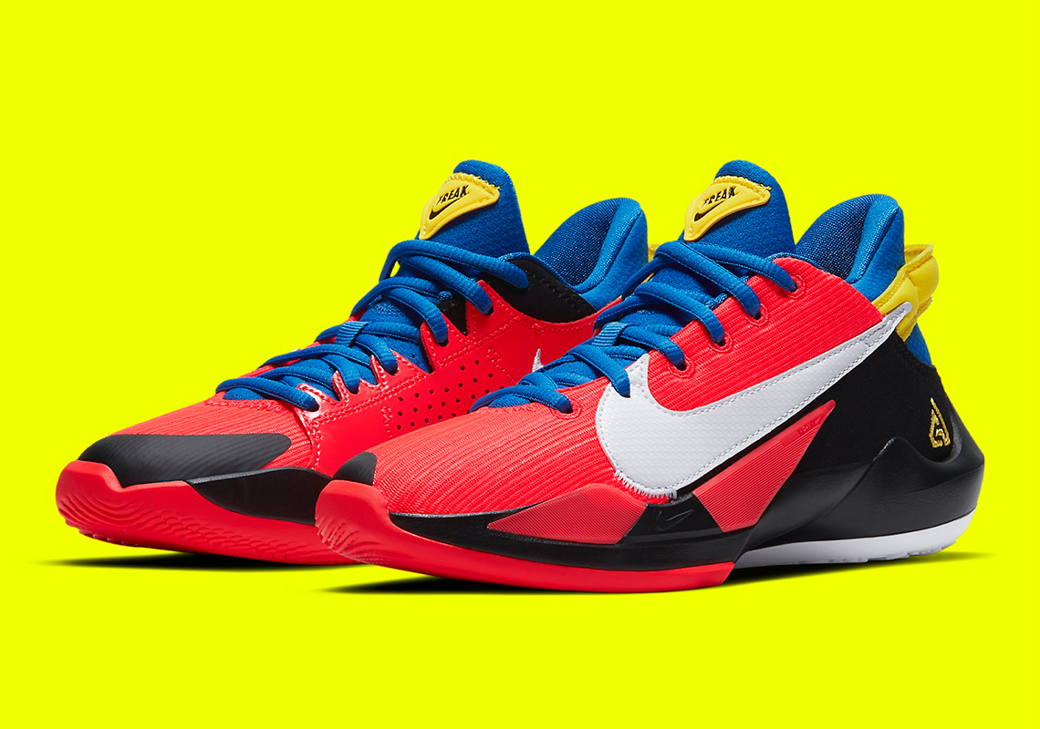 Nike GS Zoom Freak 2 Bright Crimson CN8574-606 | SneakerNews.com