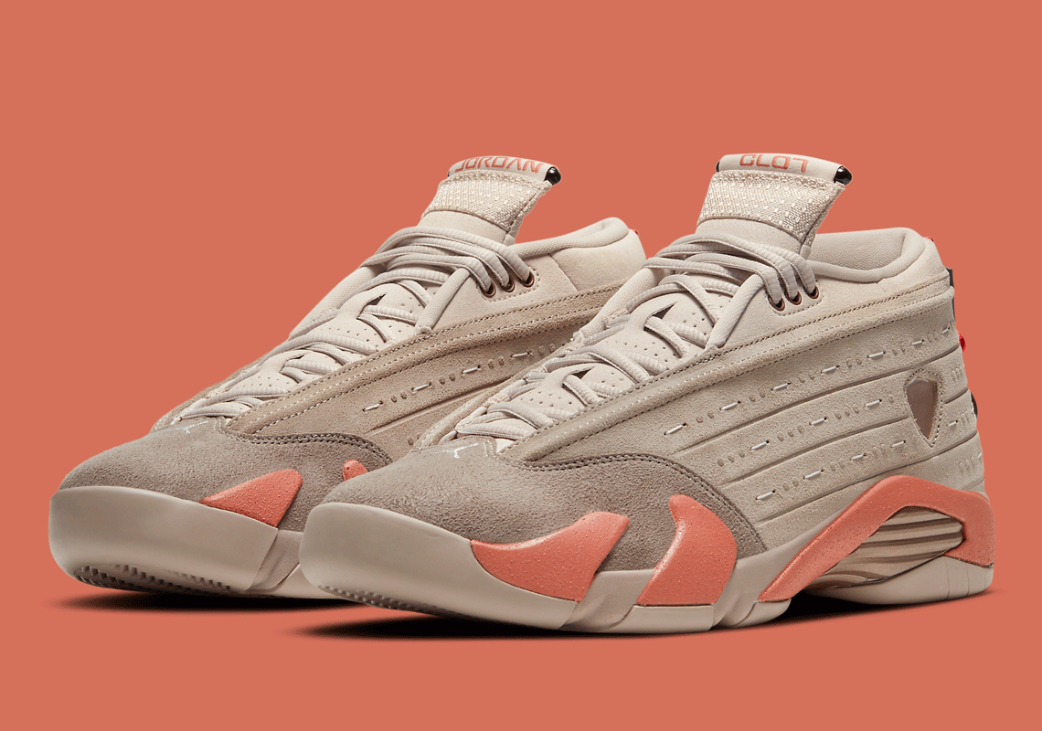 CLOT Air Jordan 14 Low Terracotta DC9857-200 | SneakerNews.com