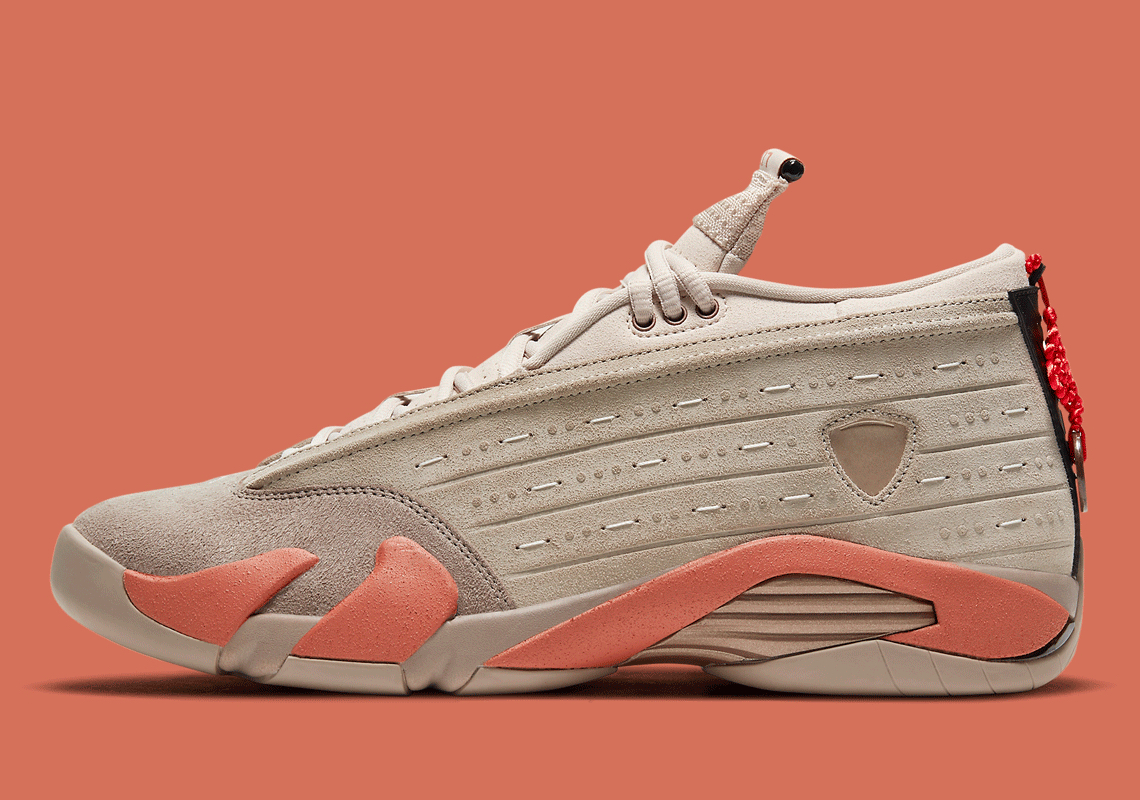 CLOT Air Jordan 14 Low Terracotta DC9857-200 | SneakerNews.com