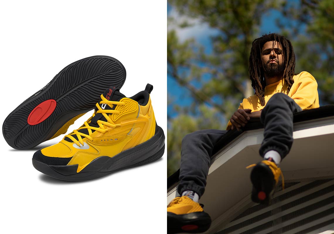 PUMA & J. Cole Unveil New Basketball Sneaker The RS-Dreamer