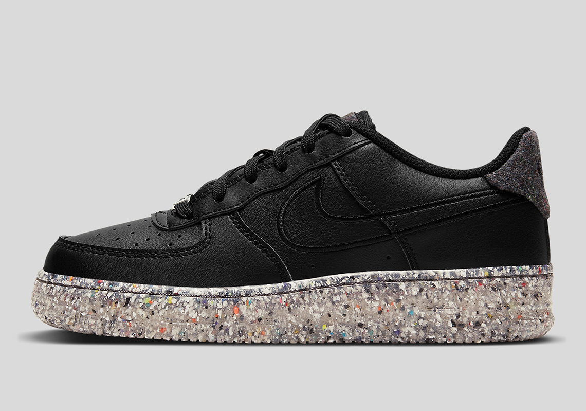 Nike Air Force 1 Gs Crater Black Db2813 001 3