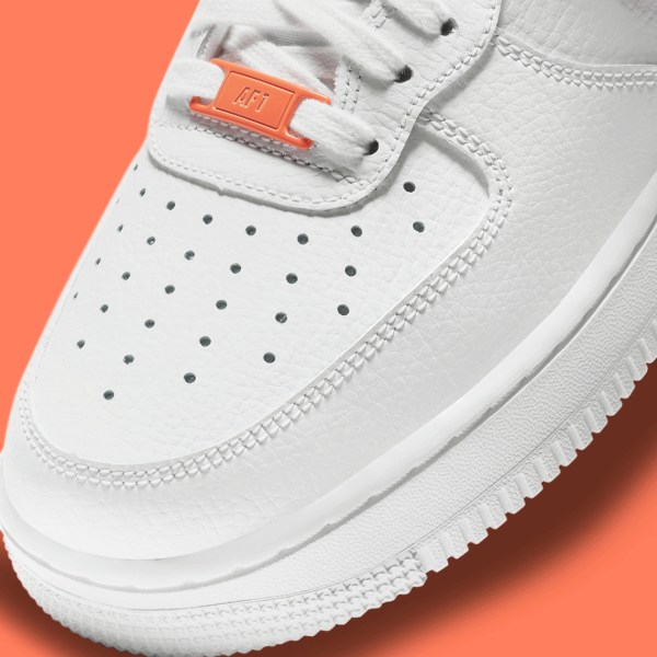 Nike Air Force 1 High White Orange Pearl 334031-118 | SneakerNews.com