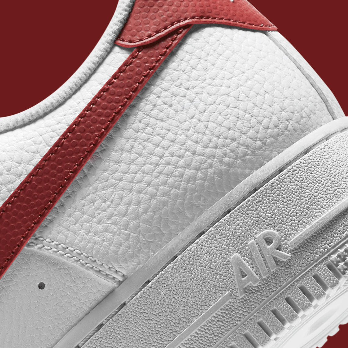 Nike Air Force 1 White Team Red CZ0326-100 | SneakerNews.com