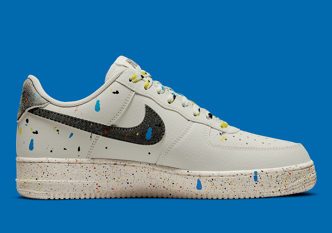 Spray Painted Nike Swooshes Dress This Air Force 1 Low - Sneaker News