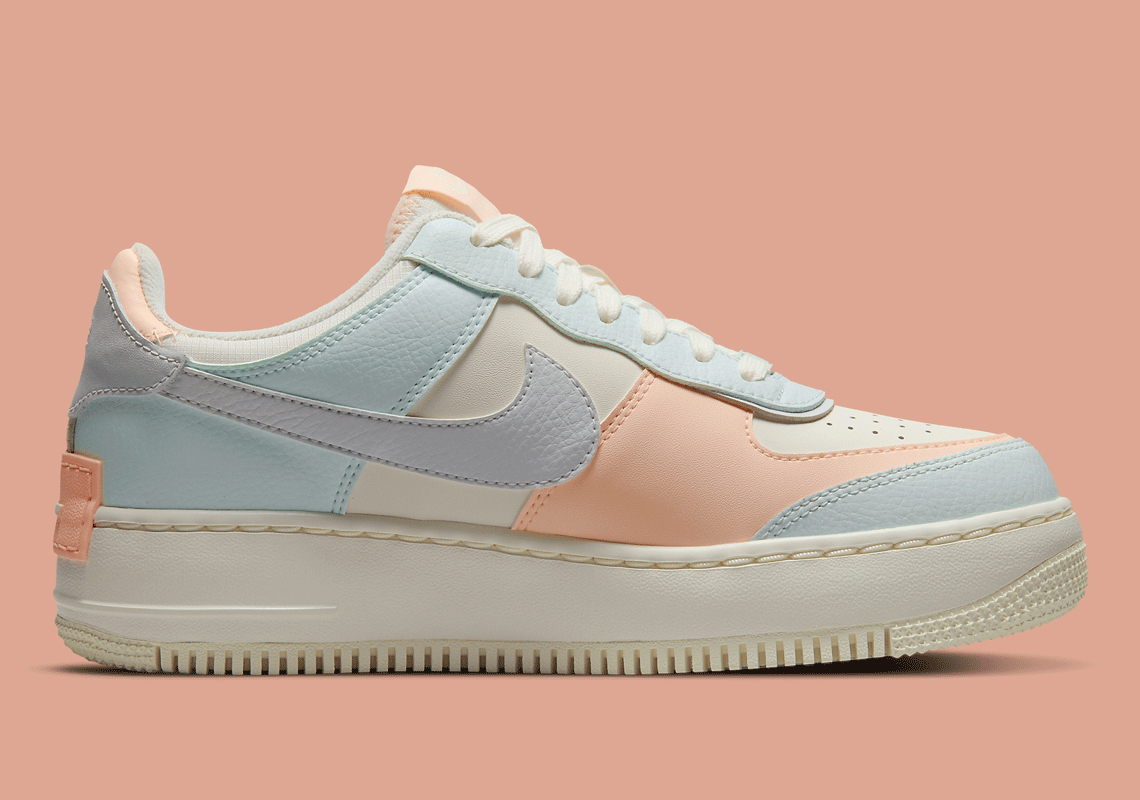 air force 1 shadow pastel green