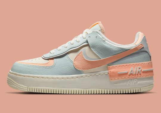 The Nike Air Force 1 Shadow Skews To Easter Pastels With “Barely Green” And “Crimson Tint”