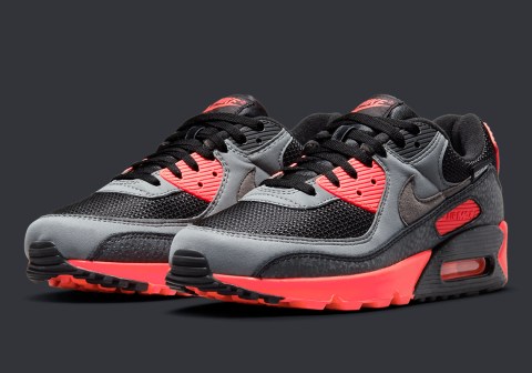 Nike Air Max 90 Kiss My Airs Black Red DJ4626-001 | SneakerNews.com