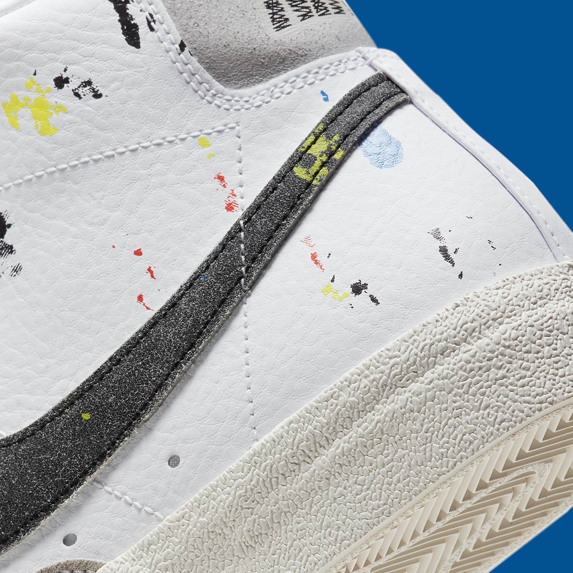 Nike Blazer Mid Paint Splatter DC7331-100 Release Info 