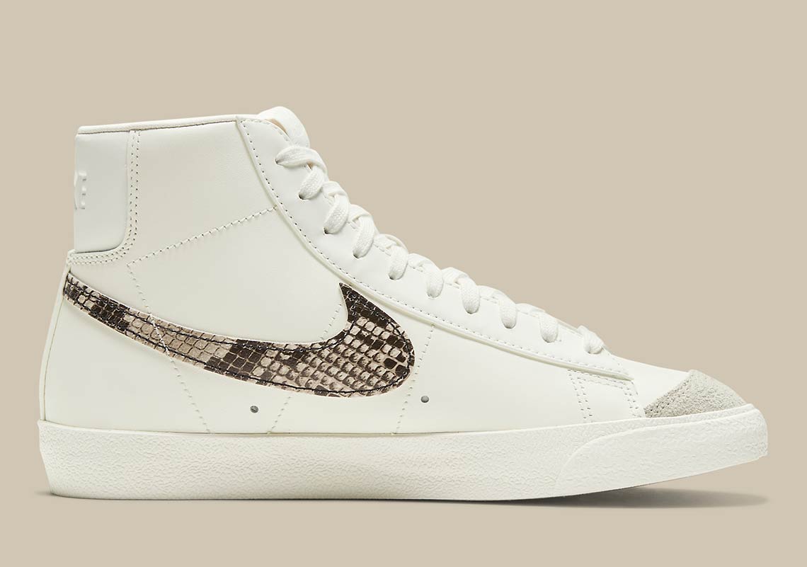 Nike Blazer Mid WMNS Snakeskin DA8736-100 Release Info | SneakerNews.com