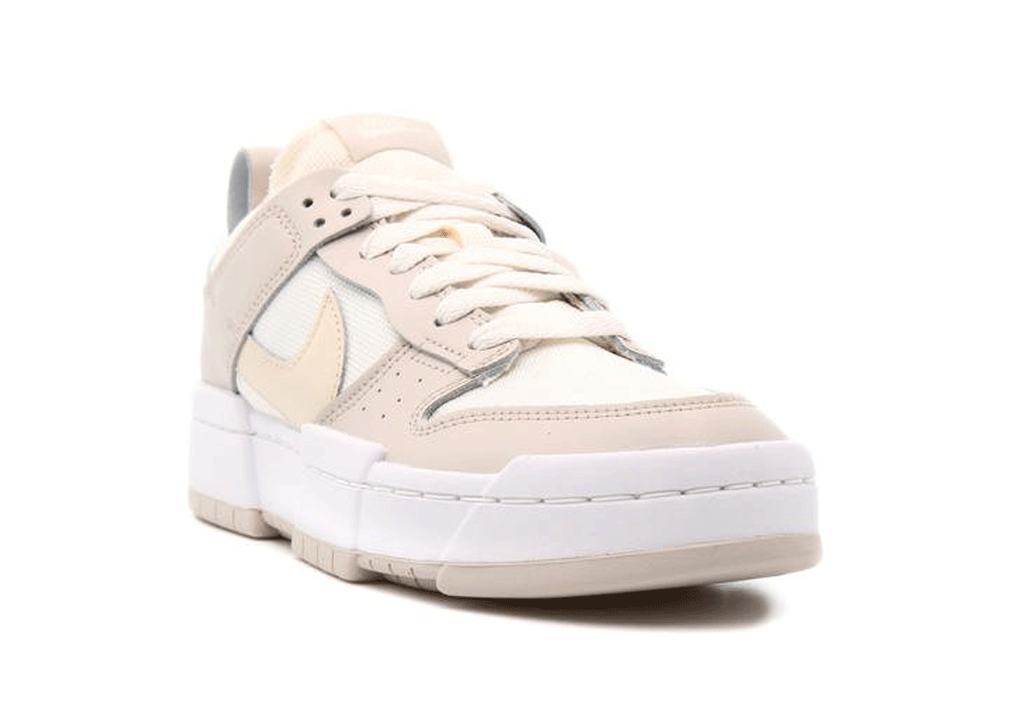 nike dunk disrupt desert sand & pearl beige x