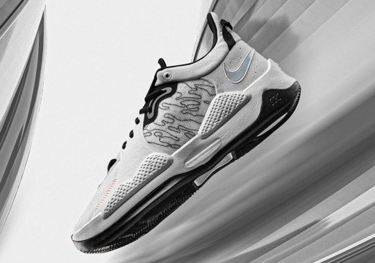Contrast Stitching Accents The Contour Lines Of The Nike PG 5