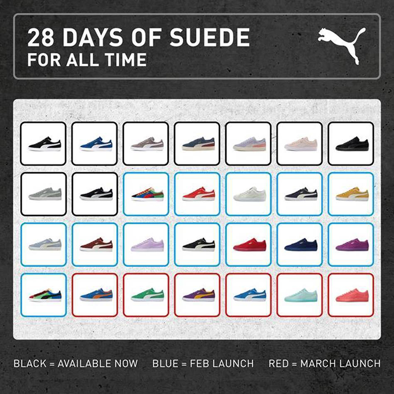 Puma 28 Days Of Suede Collection Release Info 2