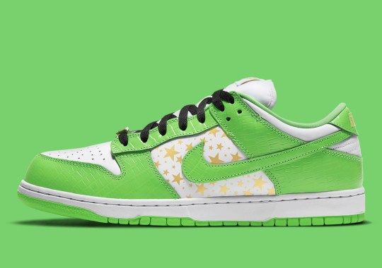 Official Images Of The Supreme x Nike SB Dunk Low “Green”