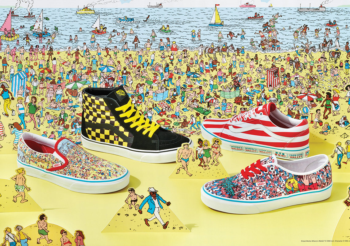 Vans Attempts To Find Waldo With Graphic-Heavy Collaborative Capsule