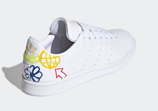 Bold And Playful Drawings Featured On This adidas Stan Smith