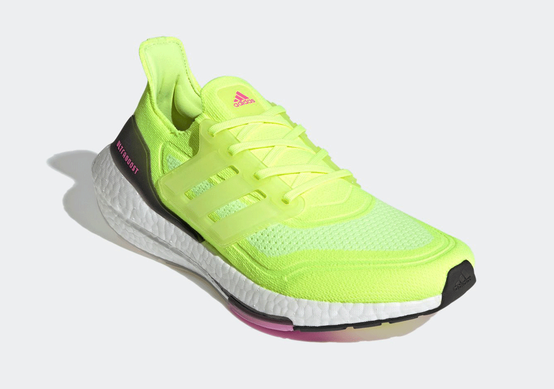 Adidas Ultraboost 21 Solar Yellow Fy0373 Release Sneakernews Com