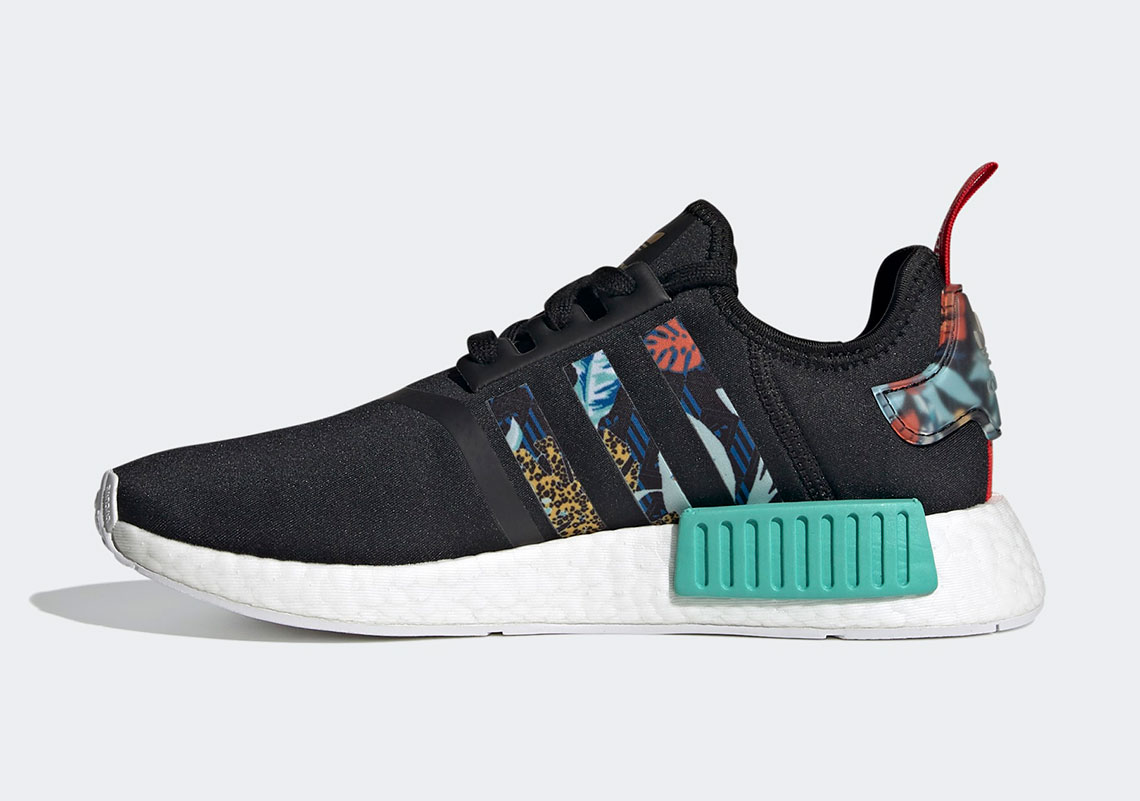 Adidas courtpoint Nmd R1 Her Studio London Core Black Acid Mint Fy3665 6