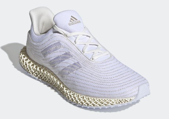 The adidas 4D Parley Gets The Classic Triple-White Look