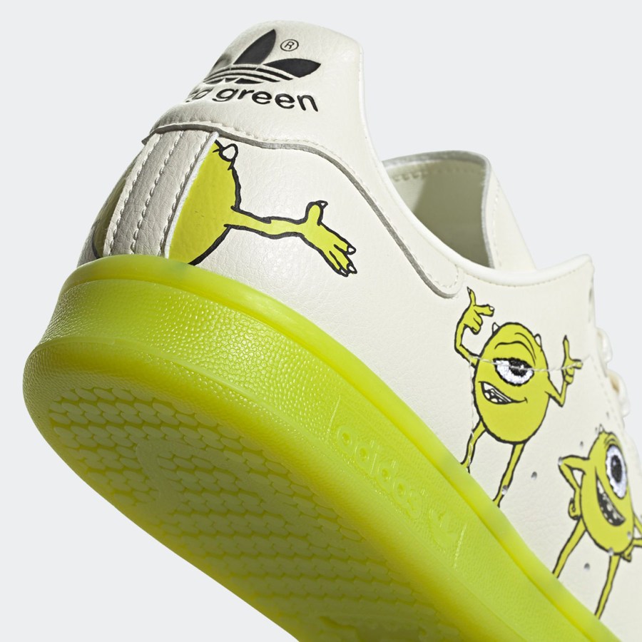 Monsters Inc adidas Stan Smith Mike Wazowski FZ2706 | SneakerNews.com