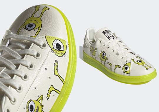 Monsters, Inc’s Mike Wazowski Makes A Cameo On The adidas Stan Smith