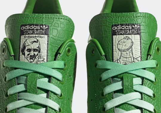 Toy Story’s Rex Covers The adidas Stan Smith In Prehistoric Leather Uppers