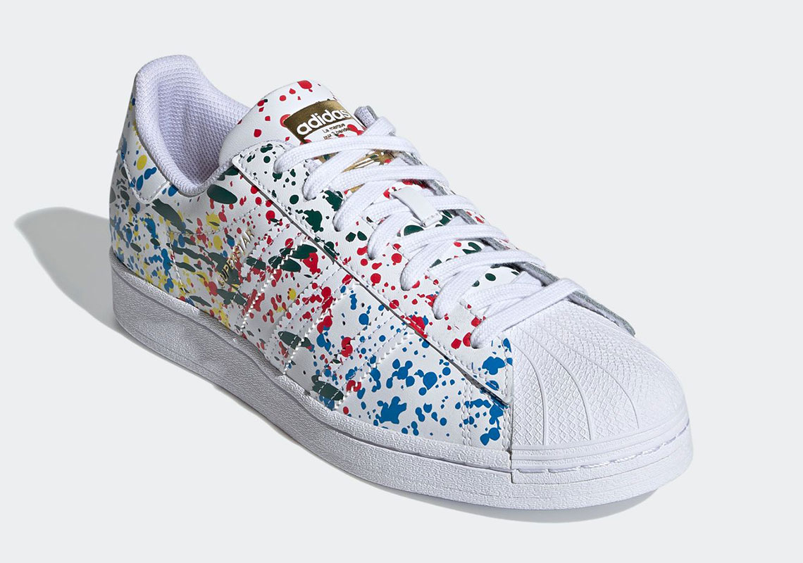 adidas Superstar Paint Splatter | SneakerNews.com