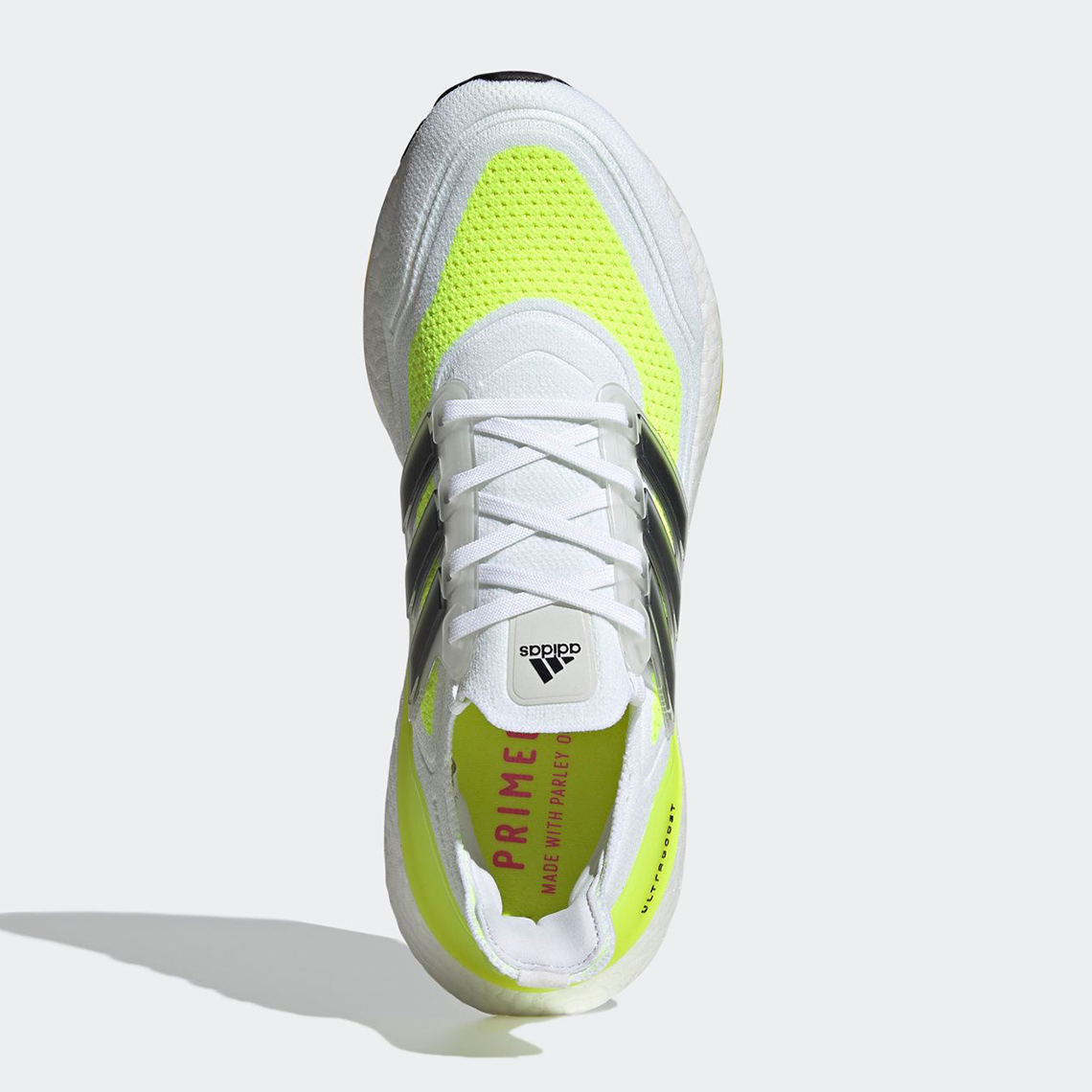 Adidas Ultraboost 21 Fy0377 Footwear White Core Black Solar Yellow 7