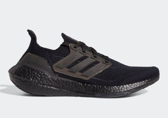 The adidas Ultraboost 21 “Triple Black” Releases On February 4th