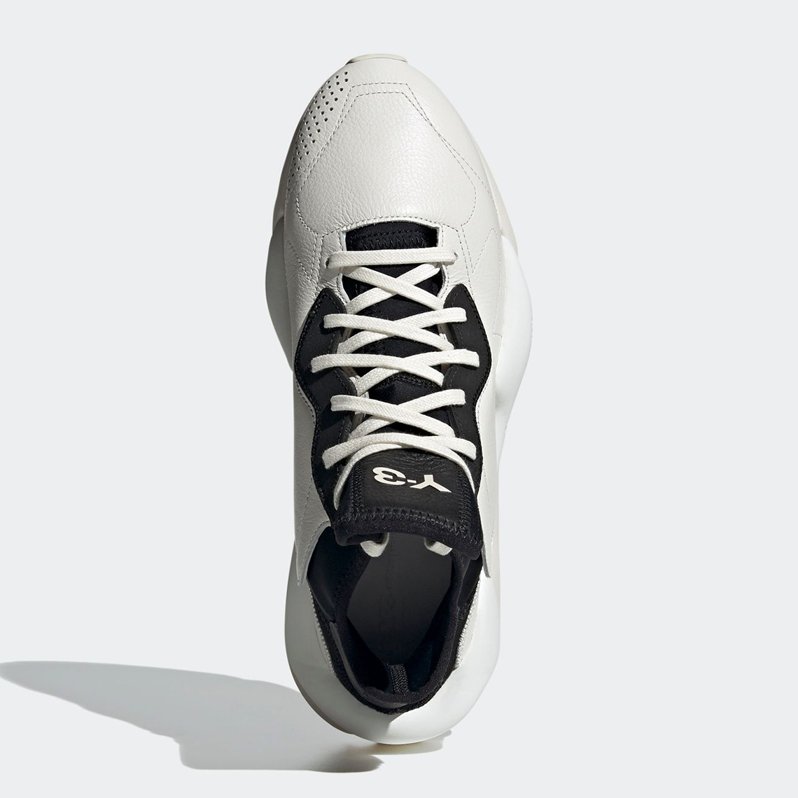 Adidas Y 3 Kaiwa White Leather Black Fz4326 7