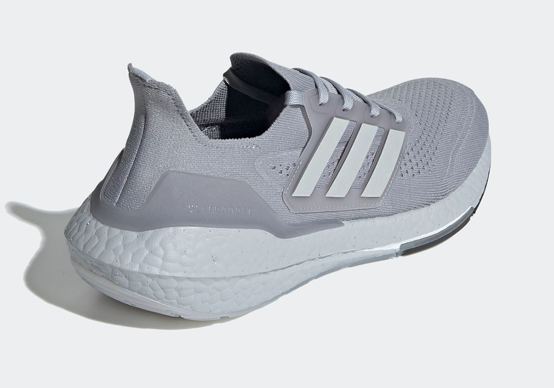First Look At The adidas UltraBOOST 21 “Halo Silver”