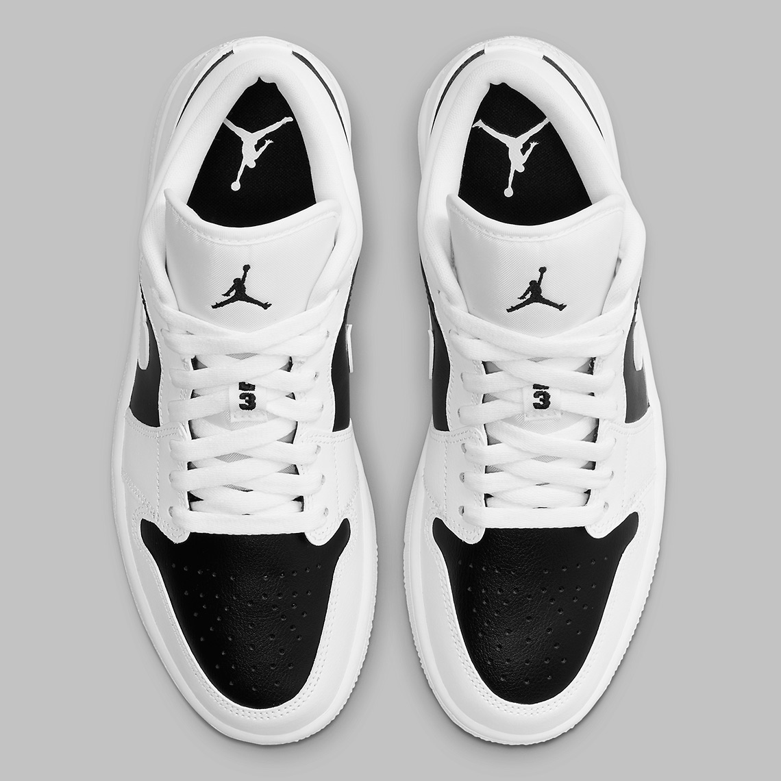 Air Jordan 1 Low Womens White Black DC0774100