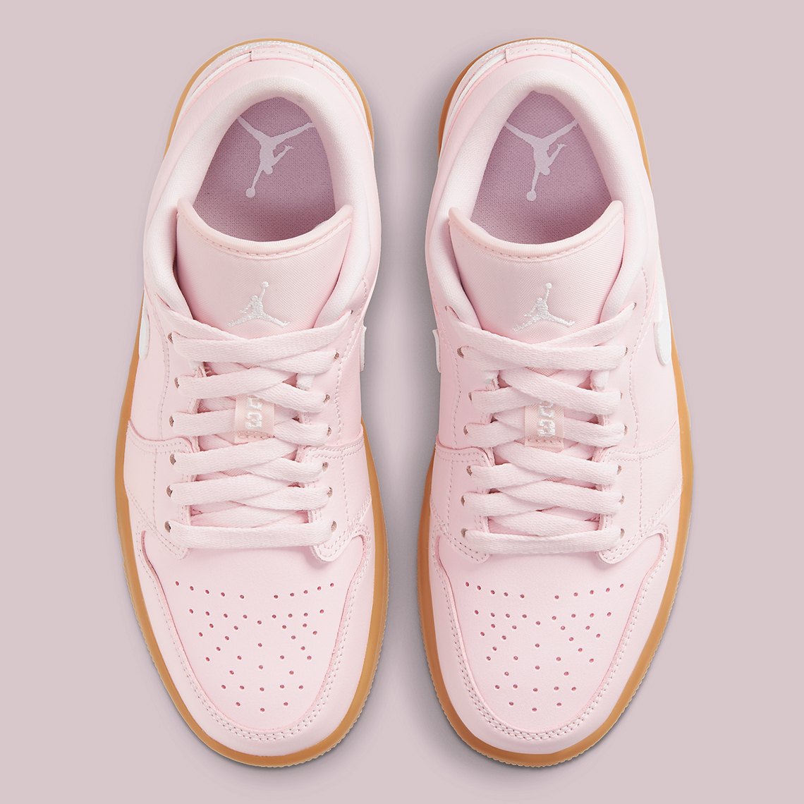 Air Jordan 1 Low Womens Arctic Pink Gum Light Brown Dc0774 601 8