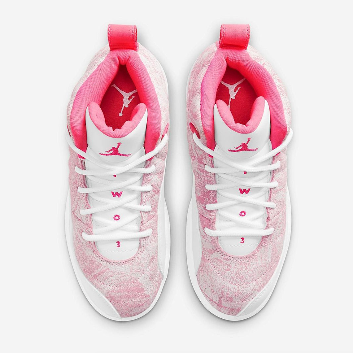 pink and white shoes jordans