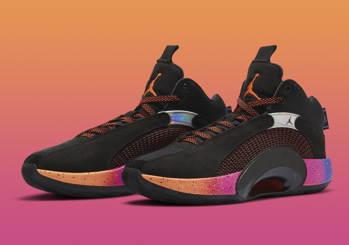 Air Jordan 35 Sunset Cq4228 004 Sneakernews Com