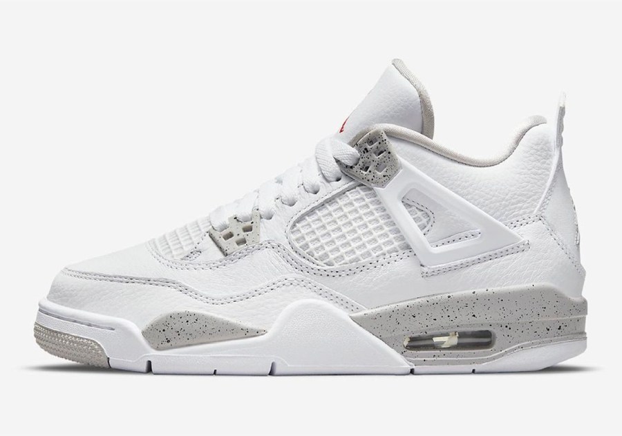 Air Jordan 4 White Tech Grey Black CT8527-100 | SneakerNews.com