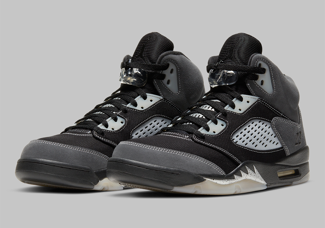 Official Images Of The Air Jordan 5 "Anthracite"