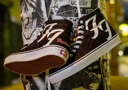 Vans Helps The Foo Fighters Celebrate Their 25th Anniversary With A Sk8-Hi