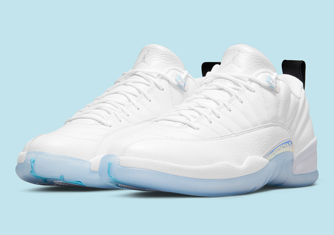 The Air Jordan 12 Low "Easter" Features Full Icy Soles