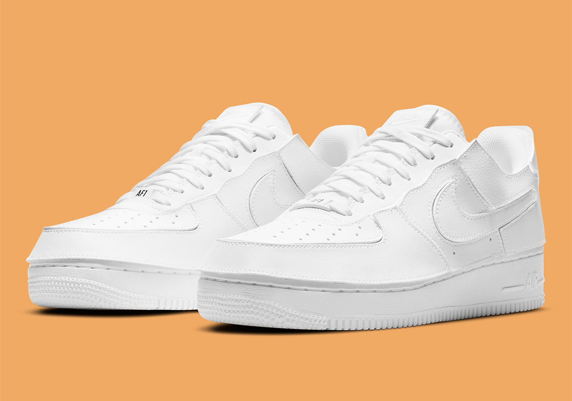The Nike Air Force 1/1 Gets The Classic Triple White Look