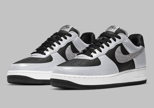 Official Images Of The Nike Air Force 1 B “Silver Snake”