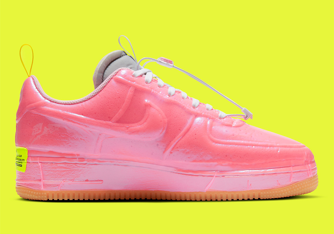 air force 1 white racer pink