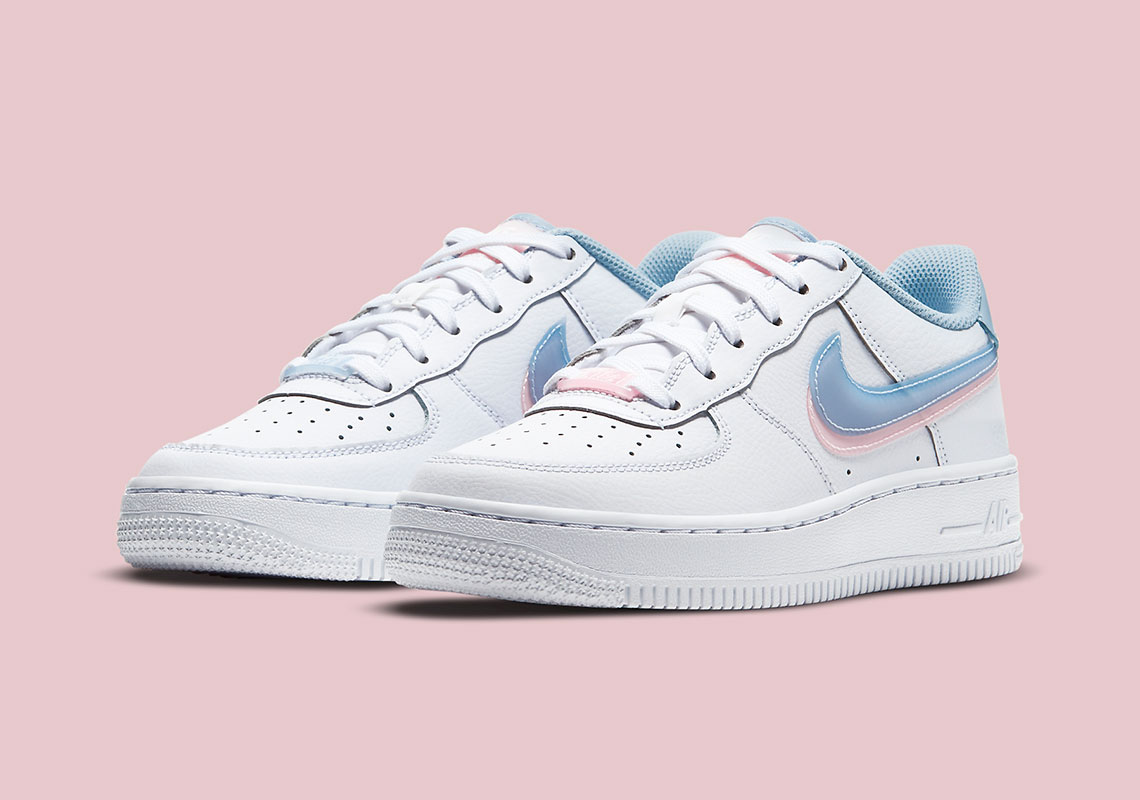 Nike Air Force 1 GS Double Swoosh CW1574-100 | SneakerNews.com