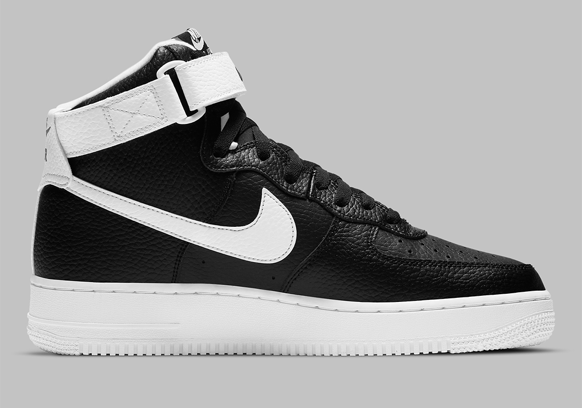 Nike Air Force 1 High Black White Ct2303 002 1