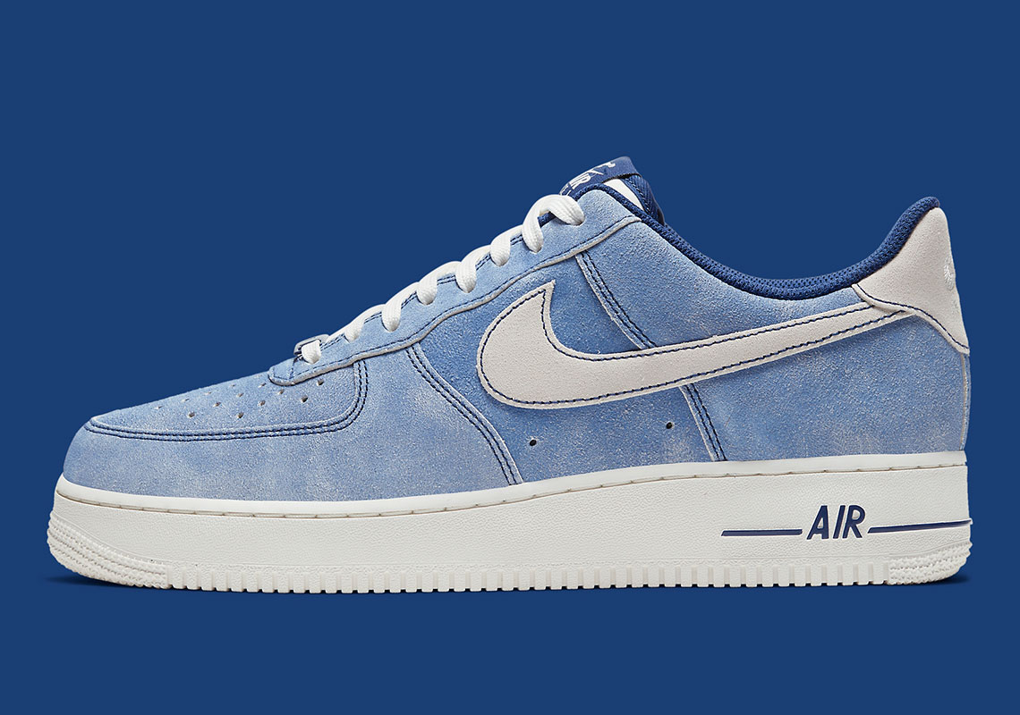 Nike Air Force 1 Low Suede Blue DH0265-400 | SneakerNews.com