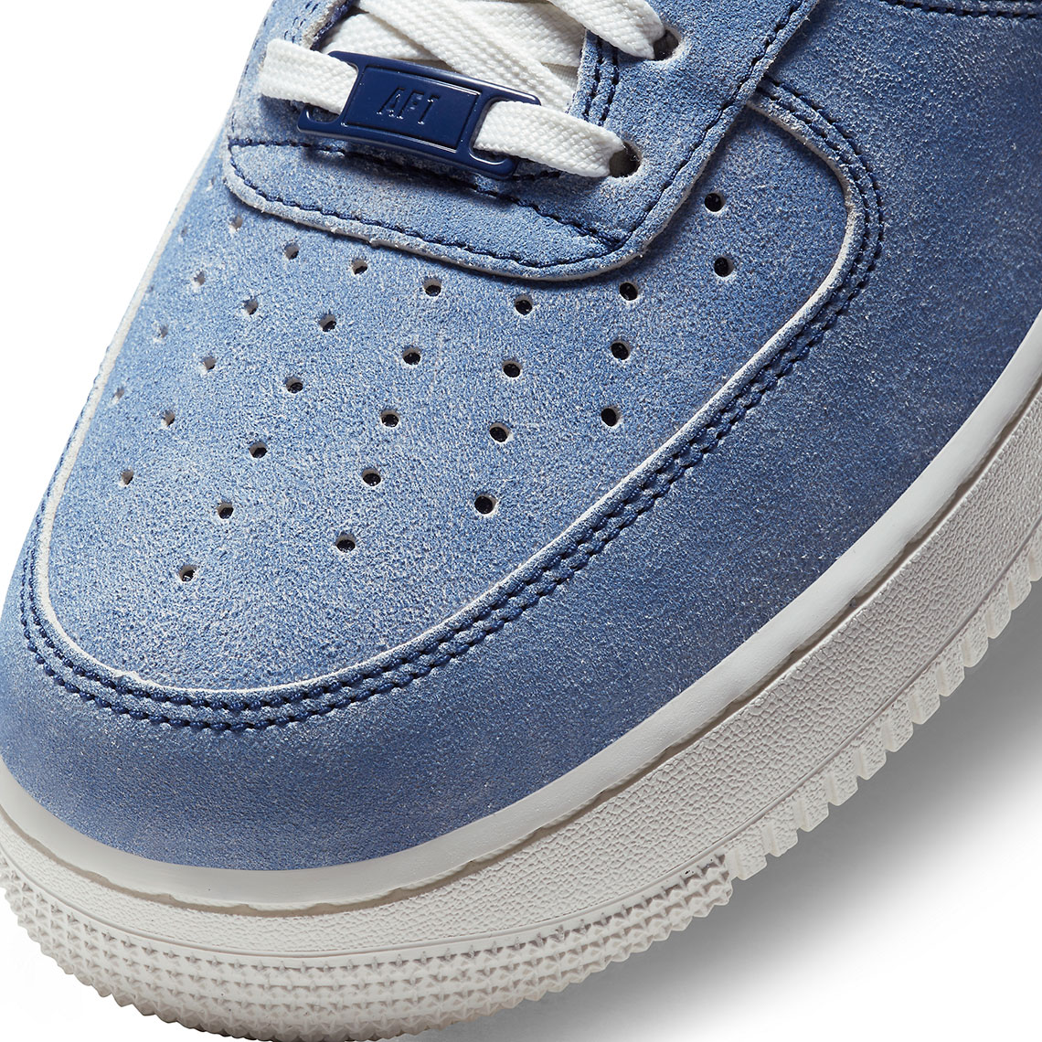 Nike Air Force 1 Low Blue Suede Dh0265 400 3