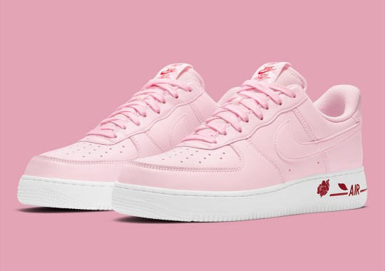 The Nike Air Force 1 Low “Rose” In Pink Is Available Now