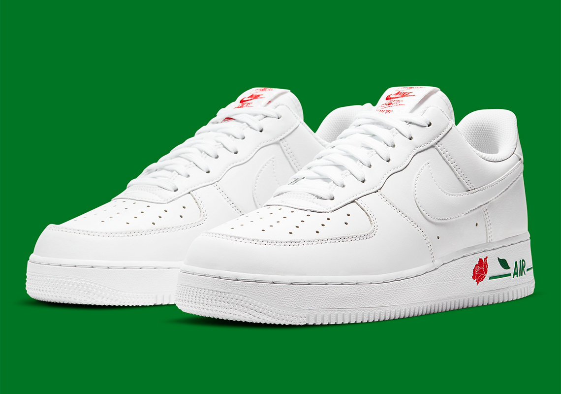 nike air force 1 low rose white green CU6312 100 7